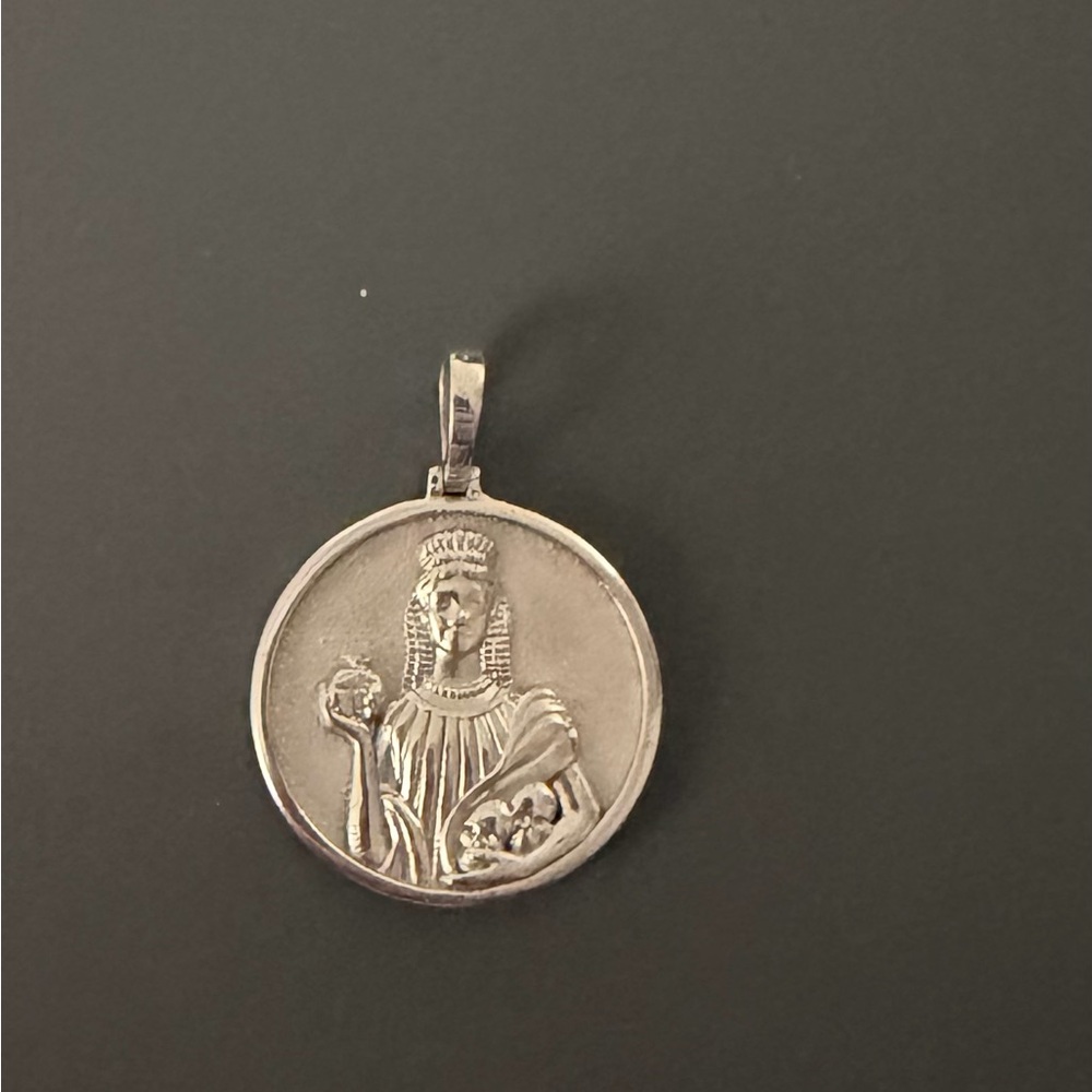 Elegant Awe Inspired Persephone Silver Pendant